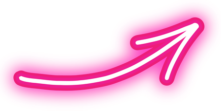 Neon Pink Arrow